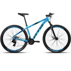 Imagem de Bicicleta Aro 29 GTS Full 24 Marchas Freios a Disco - GTS Feel, Azul, 