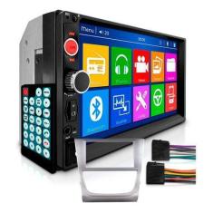 Imagem de Kit central multimidia mp5 com moldura gol voyage saveiro 2008 a 2012 