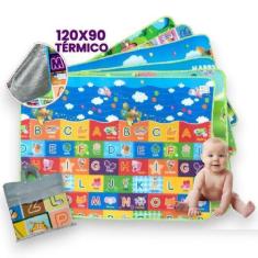 Imagem de Tapete Infantil Atividades Bebê Portátil Térmico 120 X 90 - Liz Baby T