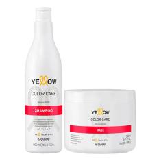 Imagem de Yellow Color Care Kit Shampoo (500ml) e Máscara (500ml)