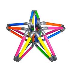 Imagem de Quebra-cabeça Edulig Puzzle 3D Varetas - 10 sugestões de montagem - 170 peças - Edulig - Y6G9FE3QX - Edulig