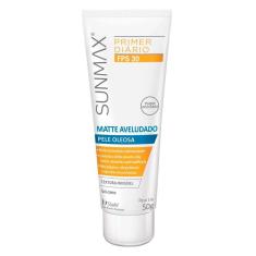 Imagem de Protetor Solar Sunmax Primer Diàrio Matte Aveludado Pele Oleosa FPS 30 Gel Creme 50g