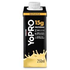Imagem de YoPRO Bebida Láctea UHT Banana 15g de proteínas 250ml