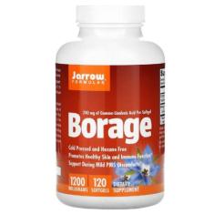 Imagem de Borage 1200 Milligrams, 120 Cápsulas - Jarrow Formulas