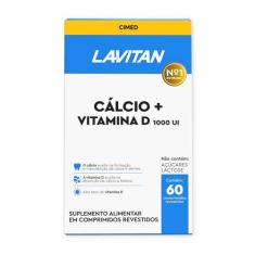 Imagem de LAVITAN CALCIO + D1000UI COMP REV FRX60, Azul, Pequeno