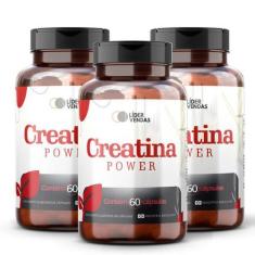Imagem de Creatina Power C/ 60 Cápsulas Kit 3 Potes - Lider Vendas