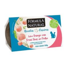 Imagem de Ração Úmida Formula Natural Receitas Caseiras Gatos Adultos Frango Com