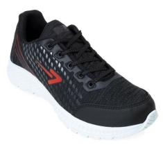 Imagem de Tênis Running Pro Confort BX22-BX2245, 46, Preto, Vermelho
