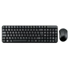 Imagem de Teclado & Mouse Sem Fio 2.4ghz Multimidia Usb Preto Tc183