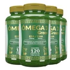 Imagem de 4x Omega 3 1000mg 120 Caps Hf Suplements