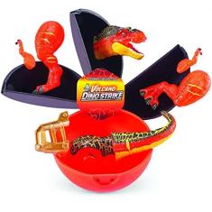 Imagem de 5 Surprise Dinossauro Colecionável Xalingo - Dino Strike - Bolinha Colecionável 1 Unidade