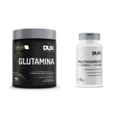 Imagem de Multivitamínico 90 Caps + Glutamina Pura 300g Dux Nutrition
