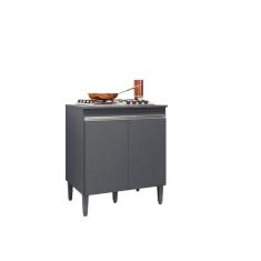 Imagem de Balcão Cozinha Para Cooktop 4 ou 5 Bocas 2 Portas Andréia