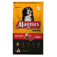 Imagem de Ração Magnus Premium Todo Dia Cães Adultos Sabor Carne 10Kg - Adimax