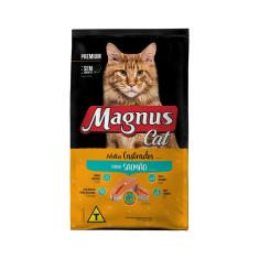 Imagem de Ração Magnus Premium Gatos Adultos Castrados Salmão 10,1Kg