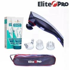 Imagem de Massageador Elétrico Elite Pró 220V + Gel Lipo Redutor Slimfit