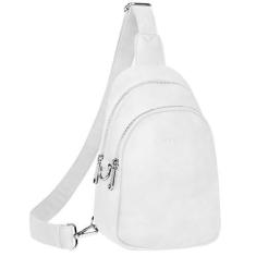 Imagem de Vantamo Bolsas transversais para mulheres: Bolsa tiracolo de couro vegano com bloqueio de RFID com clipe antifurto - estilo seguro para o dia a dia