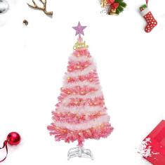 Imagem de Árvore de Natal Dream Loom Pink 4 pés com 300 pontas de galhos