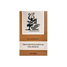 Imagem de Treinamento Elementar Para Musicos - Paul Hindemith - 9788599477663