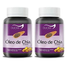 Imagem de Kit 2 Und Óleo De Chia 60Cps 1000Mg Duom