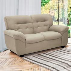 Imagem de Sofá de 2 Lugares Linoforte Stillus II com 154 cm de Largura e Revestido em Tecido Suede