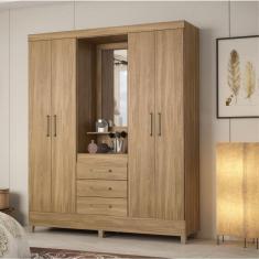 Imagem de Roupeiro Capelinha 4 Portas Munique Amendola