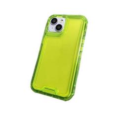 Imagem de Capa de telefone transparente com armadura híbrida para iPhone 11 12 13 14 Pro Max 3 em 1 proteção cor neon capa transparente, T6, para iPhone 14Pro Max