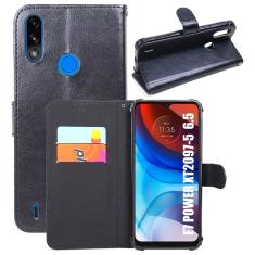 Imagem de Capa Carteira Couro preta Moto E7 Power 6.5 XT2097 - Cell In Power25