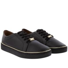 Imagem de Tênis Vizzano Flatform Feminino Metalizado Preto - 39-Feminino