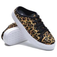 Imagem de Tênis Feminino Mule Babuche Slip On Casual Sapatenis Sapatilha Calce Fácil Confortavel Modinha-Feminino