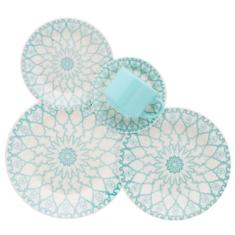 Imagem de Aparelho de Jantar Redondo de Cerâmica 30 peças - Mandala Oxford Porcelanas
