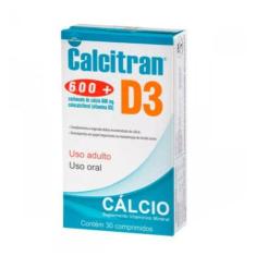 Imagem de Calcitran D3 Fqm 30 Comprimidos
