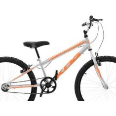 Imagem de Bicicleta Infantil Masculina Aro 24 KOG Alumínio Rebaixada, Prata, Lar