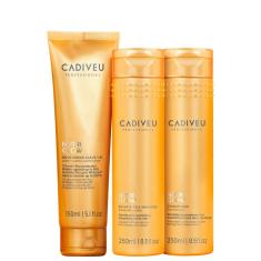 Imagem de Kit Cadiveu Professional Nutri Glow Trois (3 Produtos)