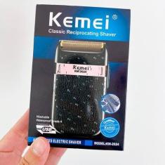 Imagem de Barbeador Elétrico Kemei Shaver Km 2024 - Kemei Profissional - HIGA