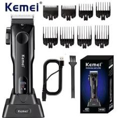 Imagem de Maquina Corte Cabelo Kemei Km-5082 Profissional Turbo Bivolt