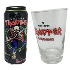 Imagem de Cerveja Trooper Iron Maiden Ipa 473Ml + Copo Trooper 350Ml
