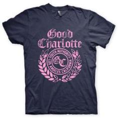 Imagem de Camiseta Good Charlotte Marinho e  em Silk 100% Algodão
