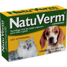 Imagem de Vermifulgo Natu Verm Com 4 Comprimidos - Vetbras