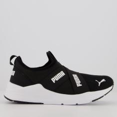 Imagem de Tênis Puma Wired Run Slip On BDP Feminino Preto-Feminino