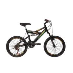 Imagem de Bicicleta Vellares Jumper Aro 20 - Laranja Neon/ Verde Neon - Colli