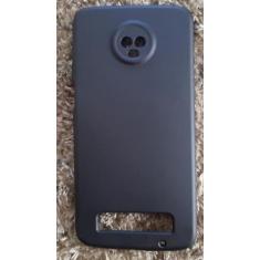 Imagem de Capa Capinha Case Motorola Moto Z3 Play Silicone Aveludada Protege Câm