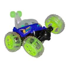 Imagem de Carrinho de Controle Remoto Maluco Acrobacias Stunt Car Azul