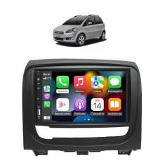 Imagem de Kit Multimídia Idea 2013 / 2015 Mold Preta 7 Pol CarPlay AndroidAuto -