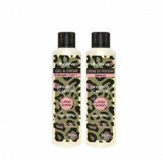 Imagem de Kit Crespos Creme De Pentear E Gel Creme -  Dhonna - 2 Prod