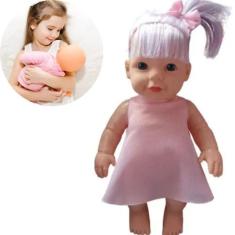 Imagem de Graciosa Brinquedo Isinha Baby Loira De Pelúcia Presente De Aniversári