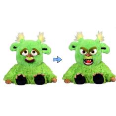 Imagem de Pelúcia Feisty Pets Green Monster Grayson The Glutton com Expressões