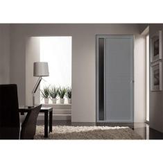 Imagem de Porta De Alum nio Lambril 210x100cm Com Visor Lado Esquerdo H