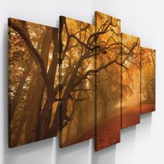Imagem de Quadros Decorativos Arvore Paisagem Sala Quarto