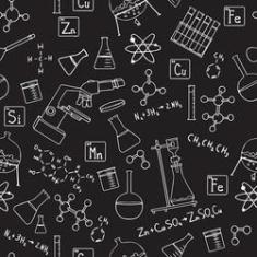 Imagem de Papel de Parede Adesivo Quimica Formulas 287051042 R 0,58x3M